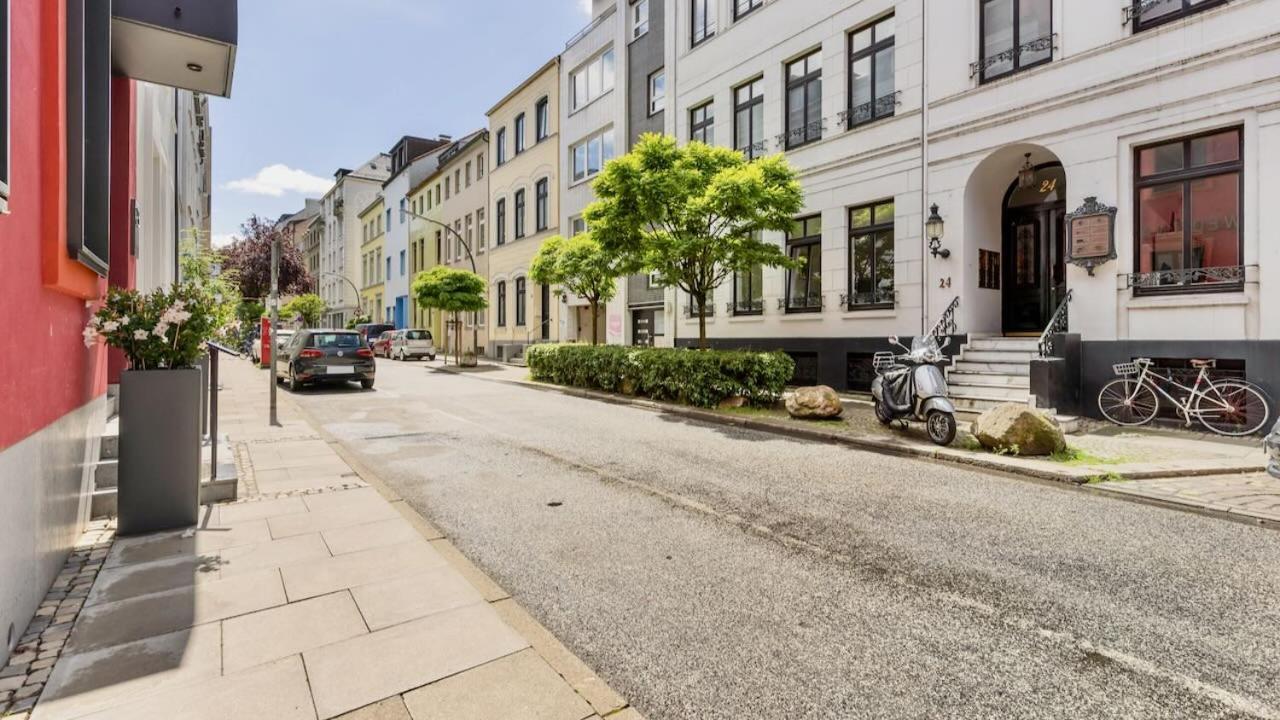 Aparthotel Stacey Alster Hamburg Exterior foto